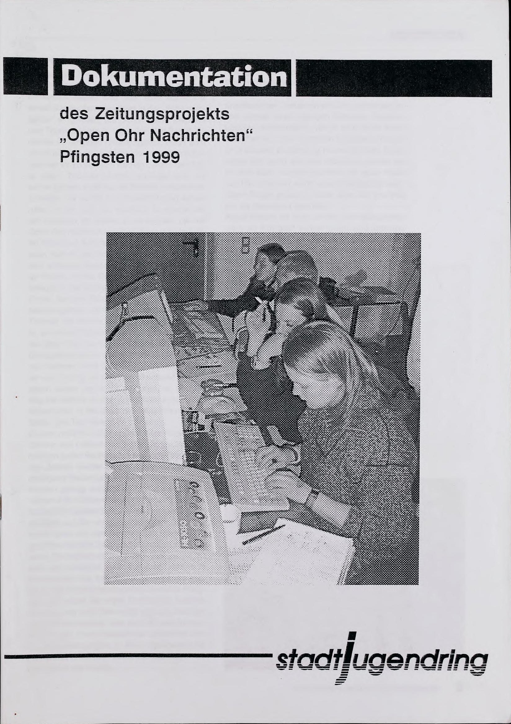 Cover 25. OPEN OHR 1999 Nachrichten-Dokumentation